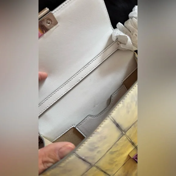 NWT Dole&Gabbana Maiolica Tile Print Rosalia Chain Bag - Picture 13 of 16